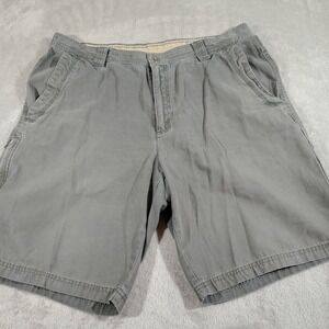 Columbia‎ Shorts Men 40/10 Khaki Green/Gray Omni Shield Outdoor Utility Durable